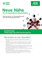 AOK BV Positionspapier (kurz)